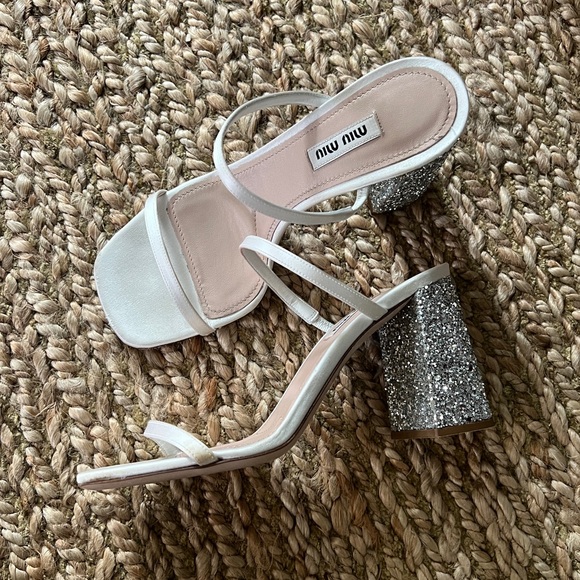 Miu Miu glitter heels - Picture 6 of 13